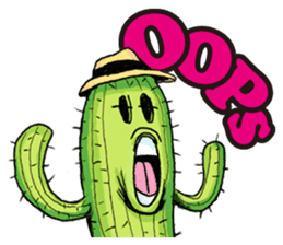 Mr.Cactus(English Version) sticker #4790540