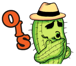 Mr.Cactus(English Version) sticker #4790541