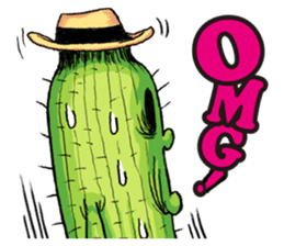 Mr.Cactus(English Version) sticker #4790543