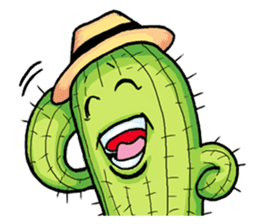 Mr.Cactus(English Version) sticker #4790546