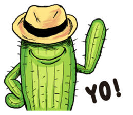 Mr.Cactus(English Version) sticker #4790554