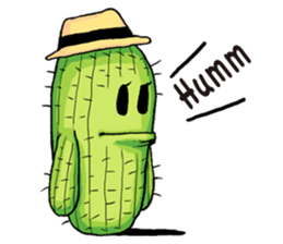 Mr.Cactus(English Version) sticker #4790556