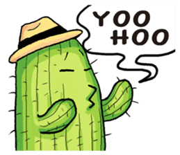 Mr.Cactus(English Version) sticker #4790558
