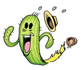 Mr.Cactus(English Version) sticker #4790561