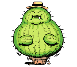 Mr.Cactus(English Version) sticker #4790565