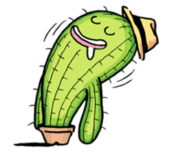Mr.Cactus(English Version) sticker #4790569