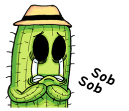 Mr.Cactus(English Version) sticker #4790570
