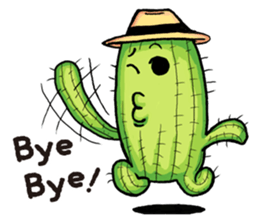 Mr.Cactus(English Version) sticker #4790571
