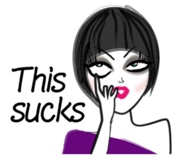 I'm a Super Model (EN-1) sticker #4790708