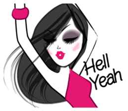 I'm a Super Model (EN-1) sticker #4790725