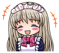 Japanese MOE maid sticker #4791068