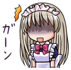 Japanese MOE maid sticker #4791084