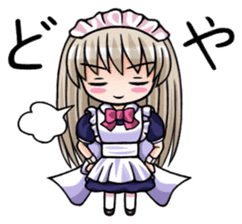 Japanese MOE maid sticker #4791086