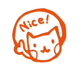 Kawaii animal "Hanko"!;) sticker #4791177