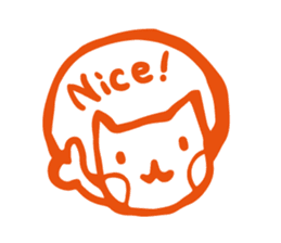 Kawaii animal "Hanko"!;) sticker #4791177