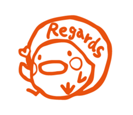 Kawaii animal "Hanko"!;) sticker #4791179