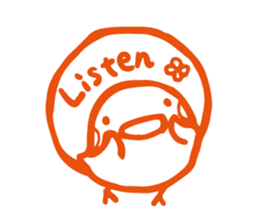 Kawaii animal "Hanko"!;) sticker #4791180