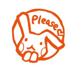 Kawaii animal "Hanko"!;) sticker #4791182