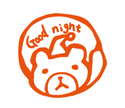 Kawaii animal "Hanko"!;) sticker #4791185