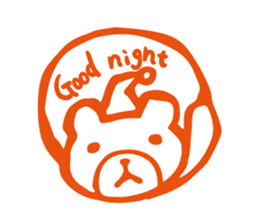 Kawaii animal "Hanko"!;) sticker #4791185