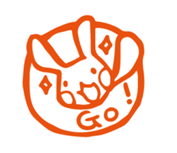 Kawaii animal "Hanko"!;) sticker #4791186