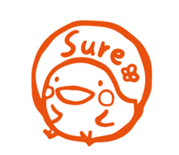 Kawaii animal "Hanko"!;) sticker #4791191