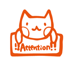 Kawaii animal "Hanko"!;) sticker #4791195