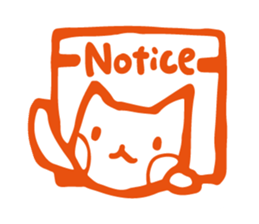 Kawaii animal "Hanko"!;) sticker #4791200