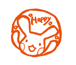 Kawaii animal "Hanko"!;) sticker #4791202