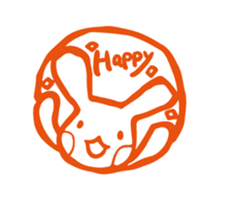 Kawaii animal "Hanko"!;) sticker #4791202