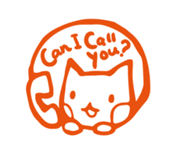 Kawaii animal "Hanko"!;) sticker #4791209