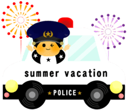 patrol car and police sticker sticker #4791218