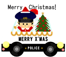 patrol car and police sticker sticker #4791219
