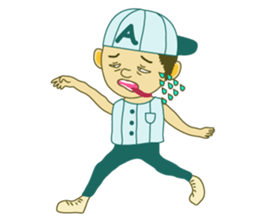 Baseball players Sticker sticker #4791257