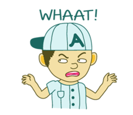 Baseball players Sticker sticker #4791259