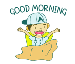 Baseball players Sticker sticker #4791262