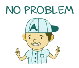 Baseball players Sticker sticker #4791266