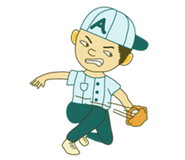 Baseball players Sticker sticker #4791278