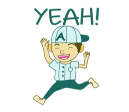 Baseball players Sticker sticker #4791282