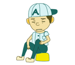 Baseball players Sticker sticker #4791284