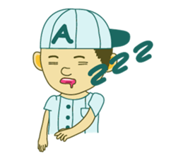 Baseball players Sticker sticker #4791285