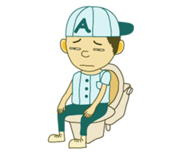 Baseball players Sticker sticker #4791290