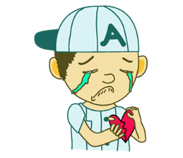 Baseball players Sticker sticker #4791294