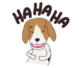 Beagle dog's sticker #4791377