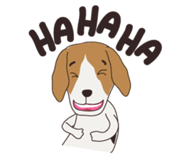 Beagle dog's sticker #4791377