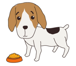 Beagle dog's sticker #4791386