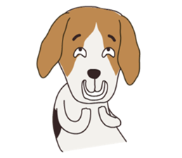 Beagle dog's sticker #4791391