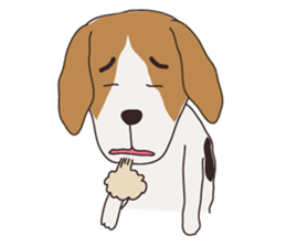 Beagle dog's sticker #4791392