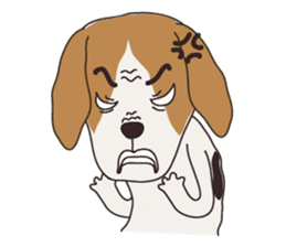 Beagle dog's sticker #4791396