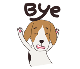 Beagle dog's sticker #4791404